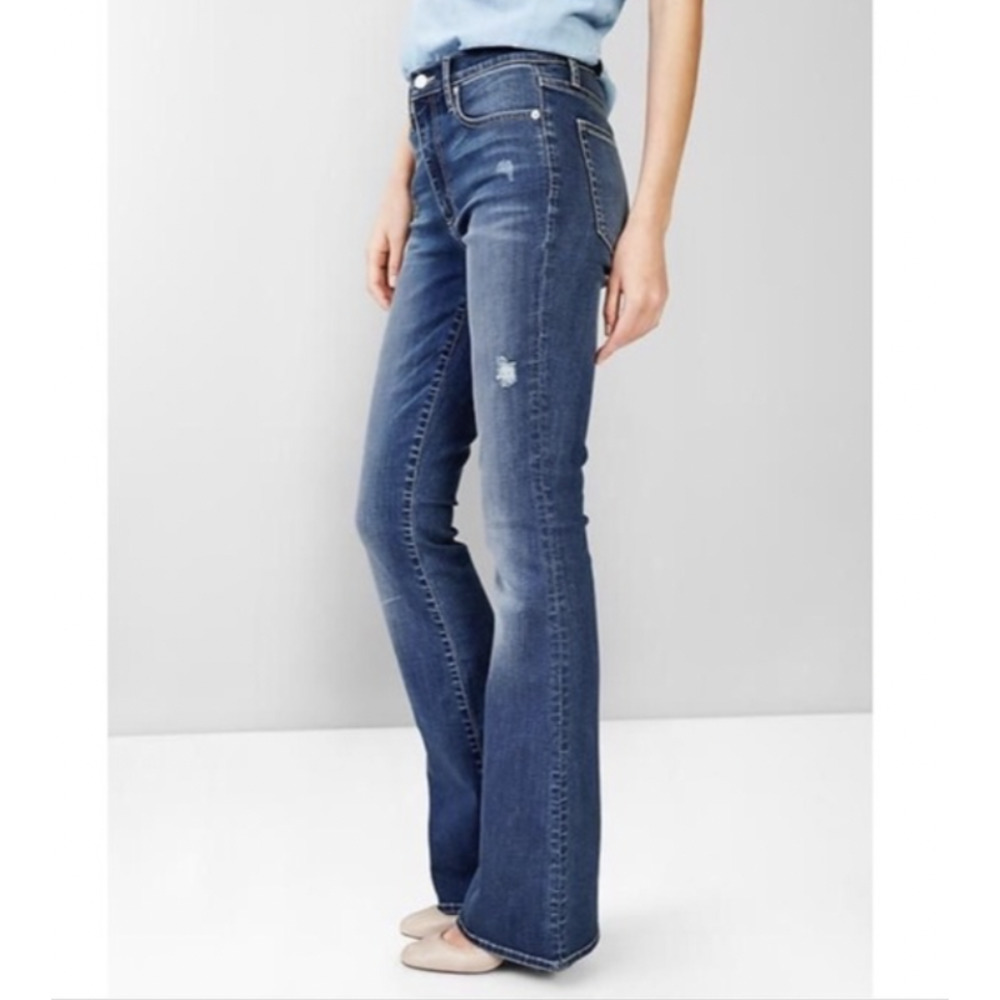 Gap Resolution Skinny Flare Jeans - Picture 2 of 10